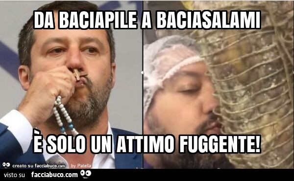 I baci di Salvini