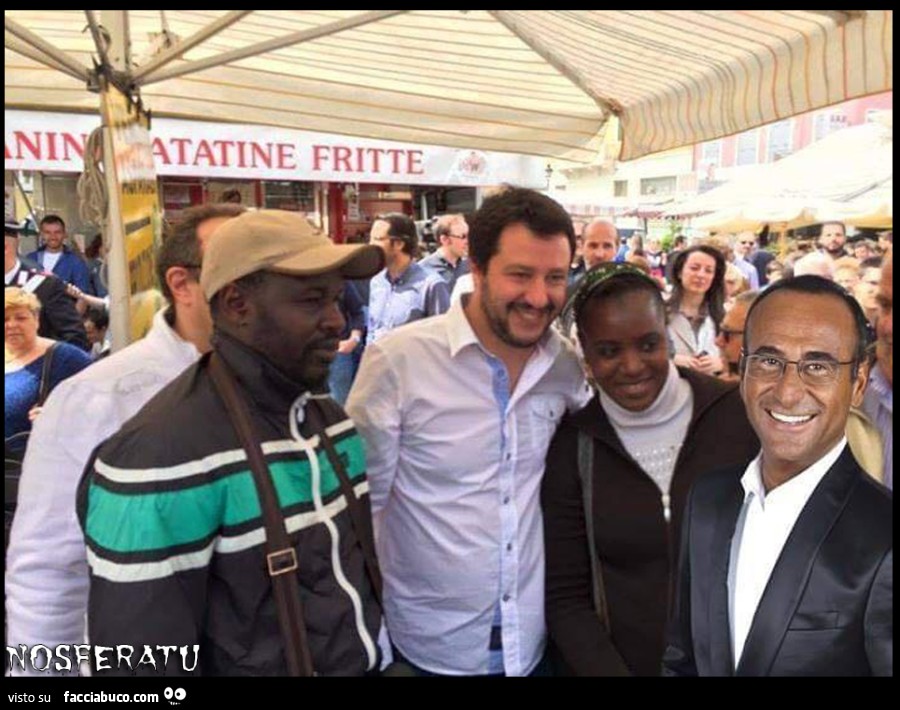 Salvini sta bene col nero