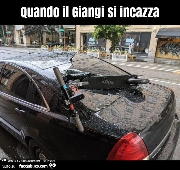 Quando il giangi si incazza