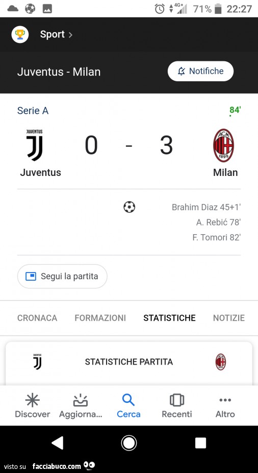 Juventus 0 Milan 3