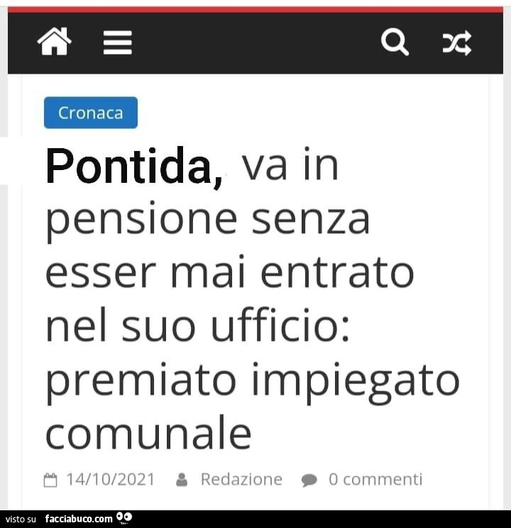 Pontida, va in pensione senza esser mai entrato nel suo ufficio: premiato impiegato comunale