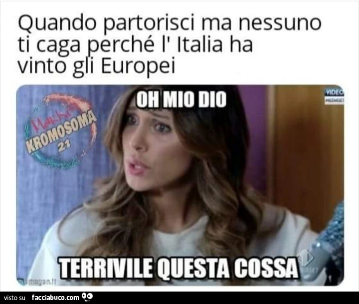 Quando partorisci ma nessuno ti caga perché