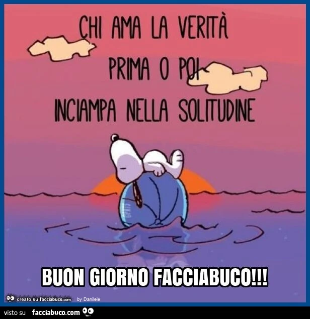 Buon giorno facciabuco