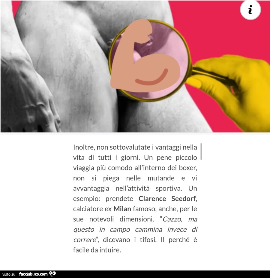 Pene piccolo??? Non vi scoraggiate ?????… vaccata erotica pubblicata da  User3478323 - Facciabuco.com