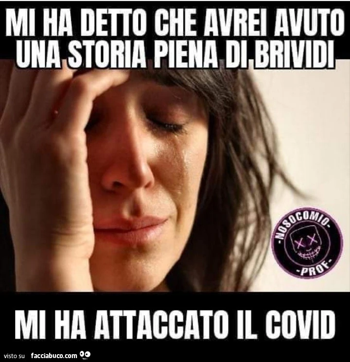Mi ha detto che avrei avuto una storia piena di brividi