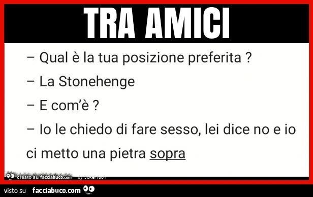 Tra amici