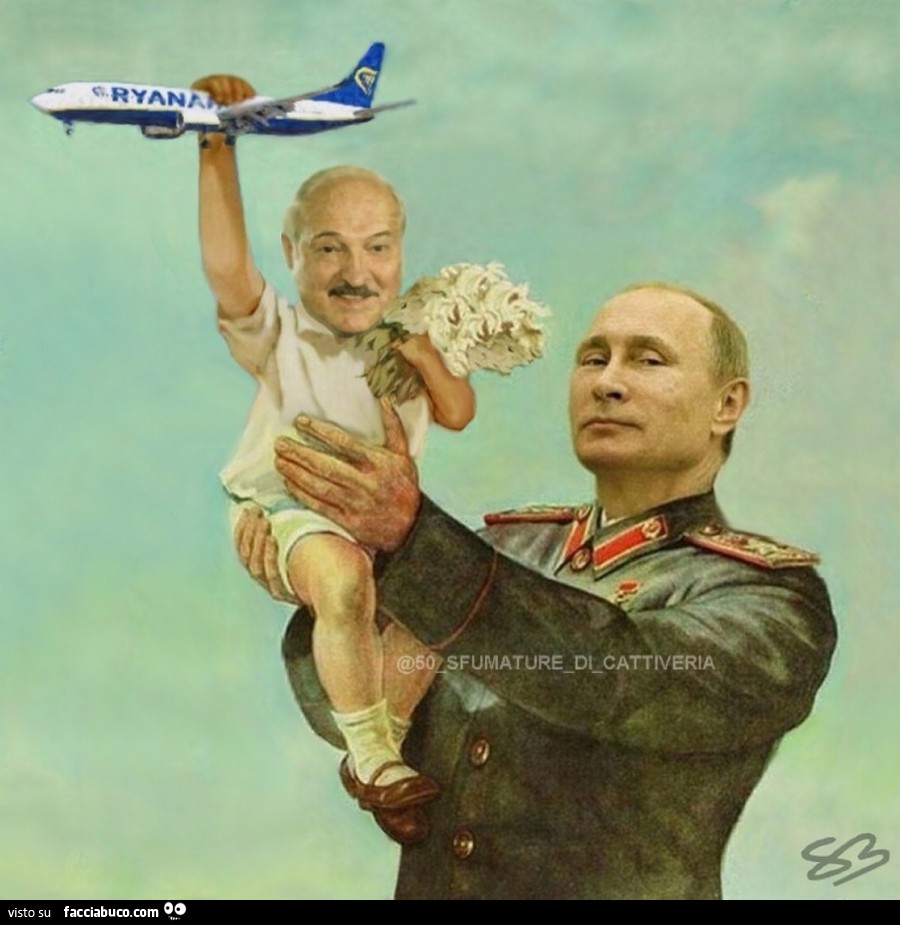 Ryanair Putin Lukashenko Stalin