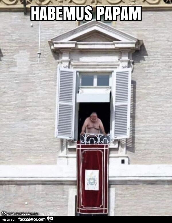 Habemus papam