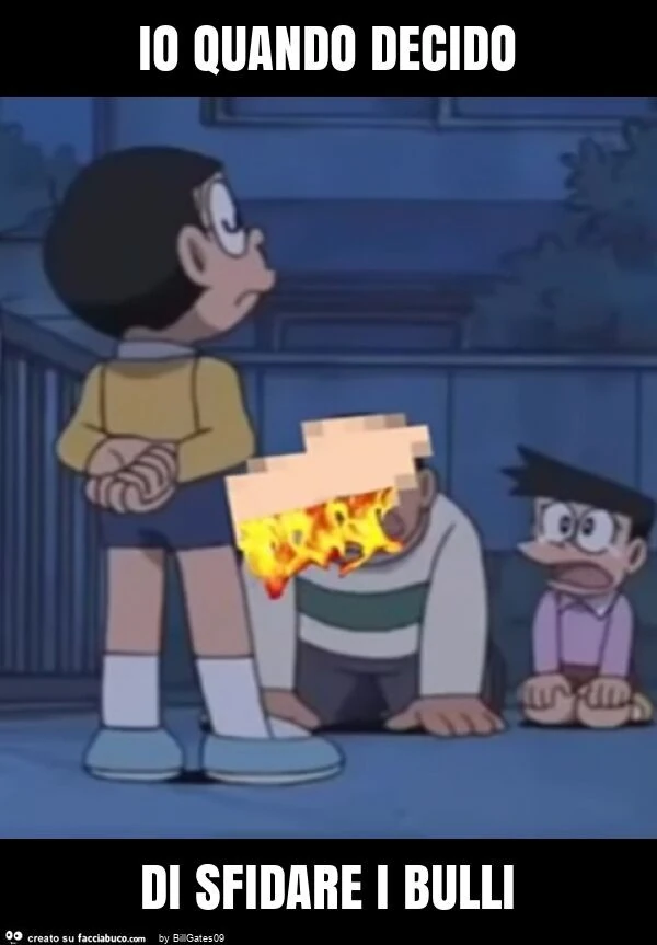 Io quando decido di sfidare i bulli