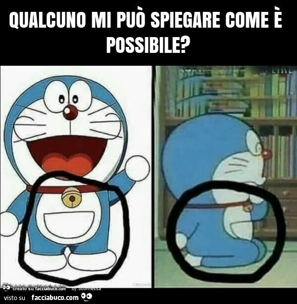 Qualcuno mi può spiegare come è possibile?