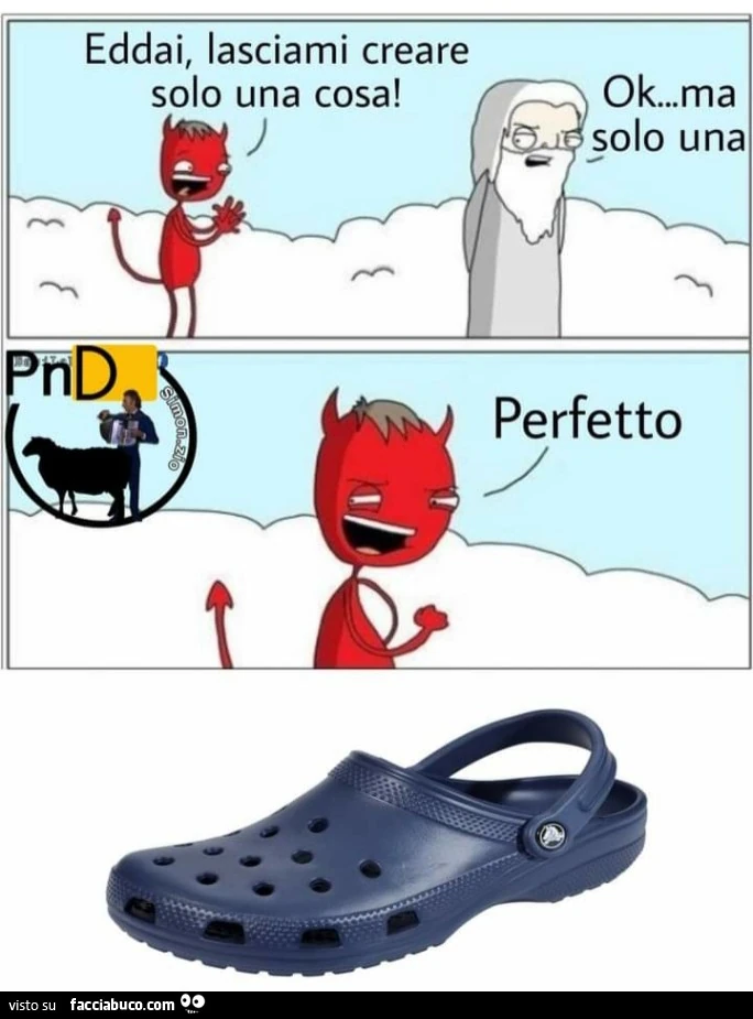 E dai lasciami creare solo una cosa