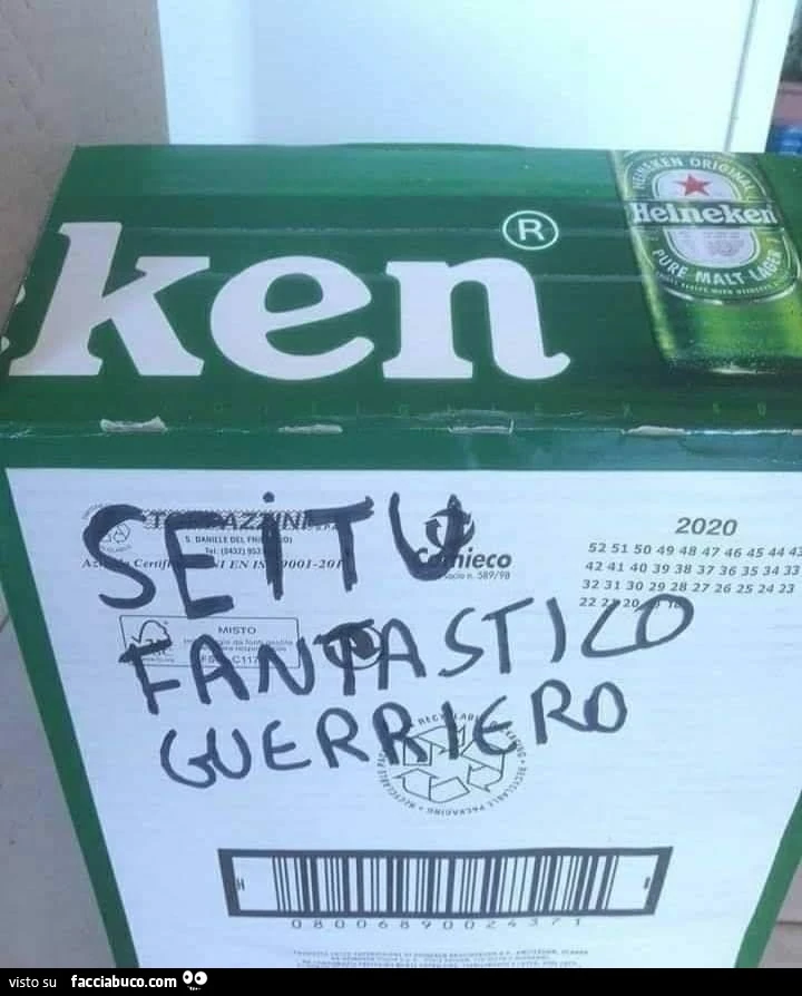 Ken sei tu fantastico guerriero