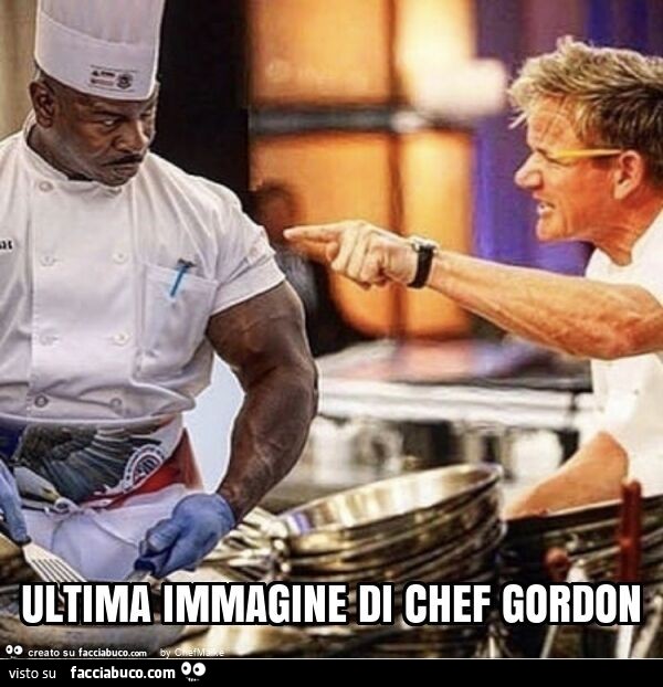 Ultima immagine di chef gordon