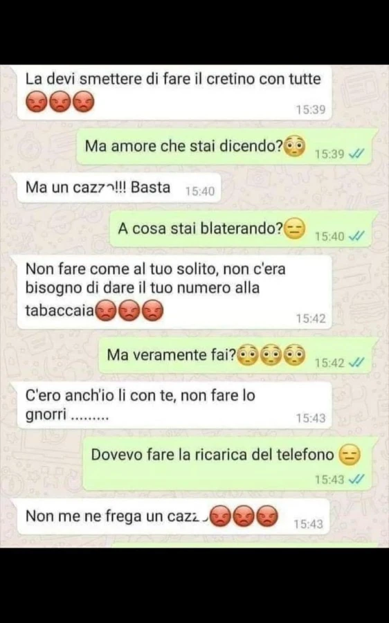 Scenate di gelosia divertenti