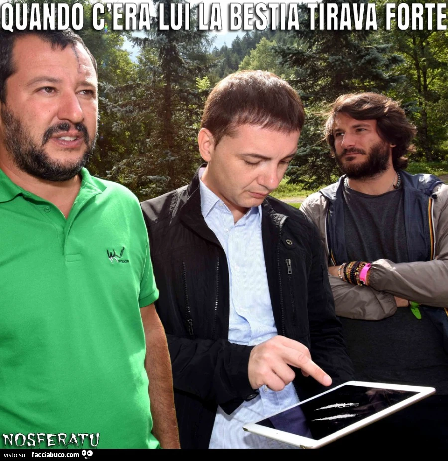 Quando c'era lui la bestia tirava forte