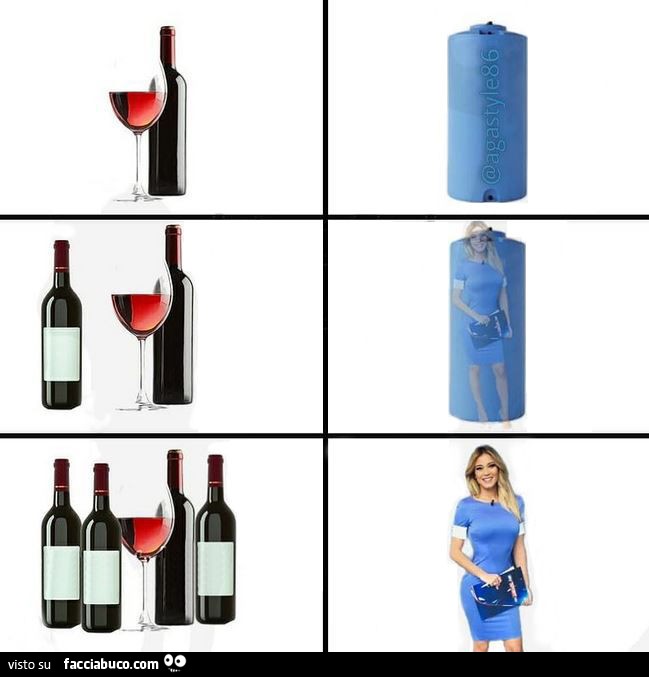 Più vino ti fa vedere Diletta Leotta