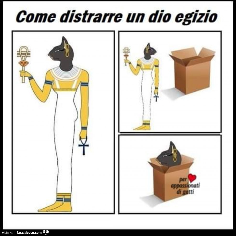Come distrarre un dio egizio