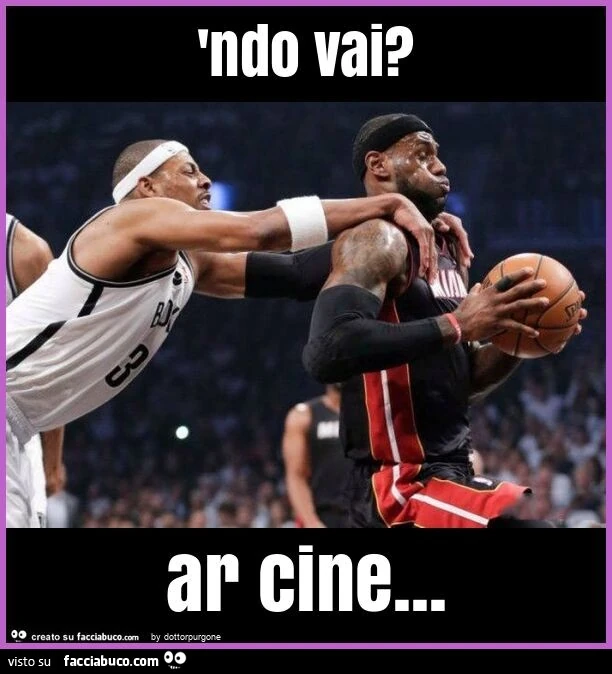 'ndo vai? Ar cine