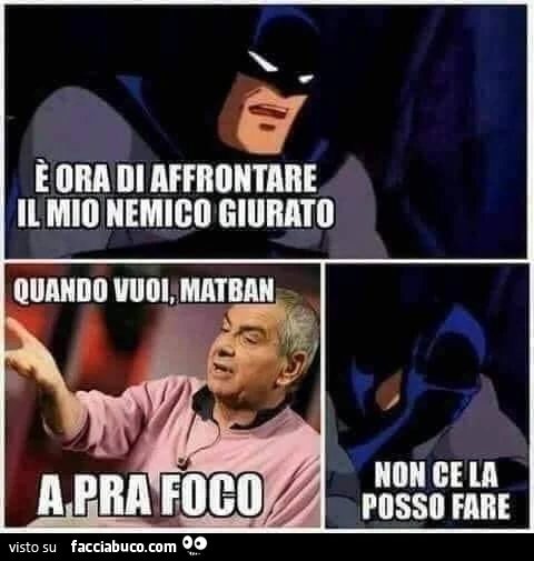 Batman e Luca Giurato