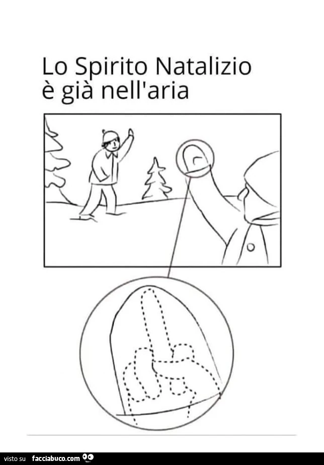 Lo spirito natalizio è già nell'aria