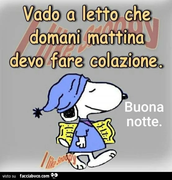 Buona notte