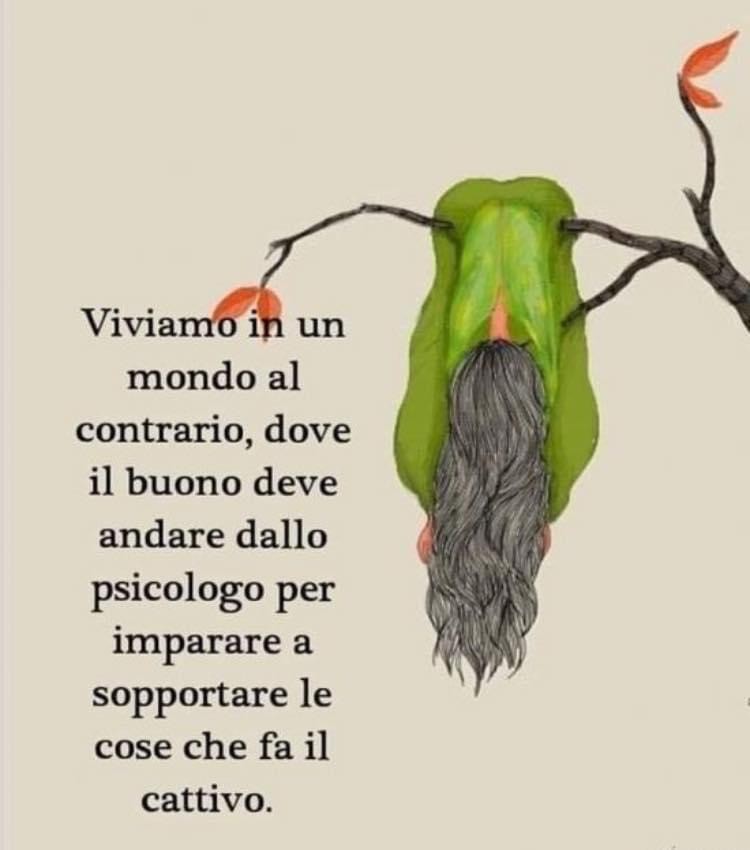 Viviamo in un mondo al contrario