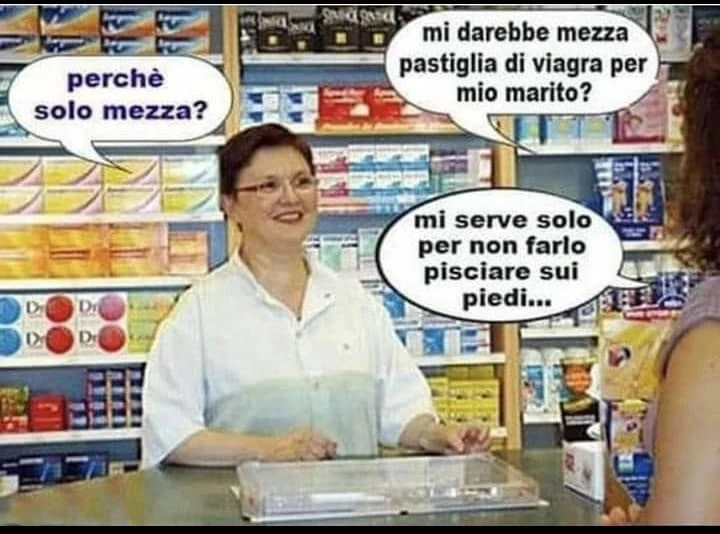 Mi darebbe mezza pastiglia di viagra